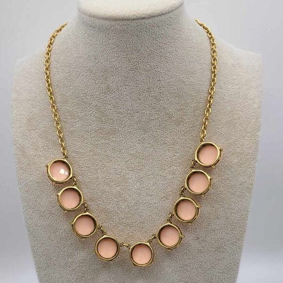 J Crew Pink Bubble Necklace NWOT!  NEW! - Picture 4 of 9